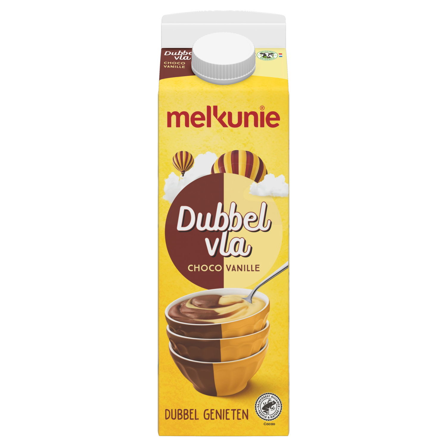 Melkunie Dubbelvla Chocolade Vanille Bestellen