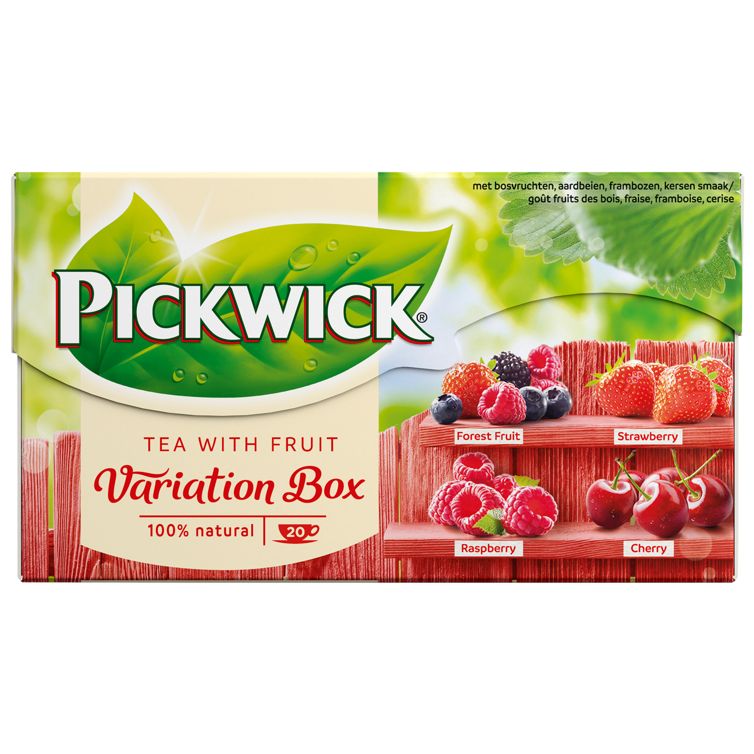 Pickwick Fruit Variatie Rood Fruit Thee