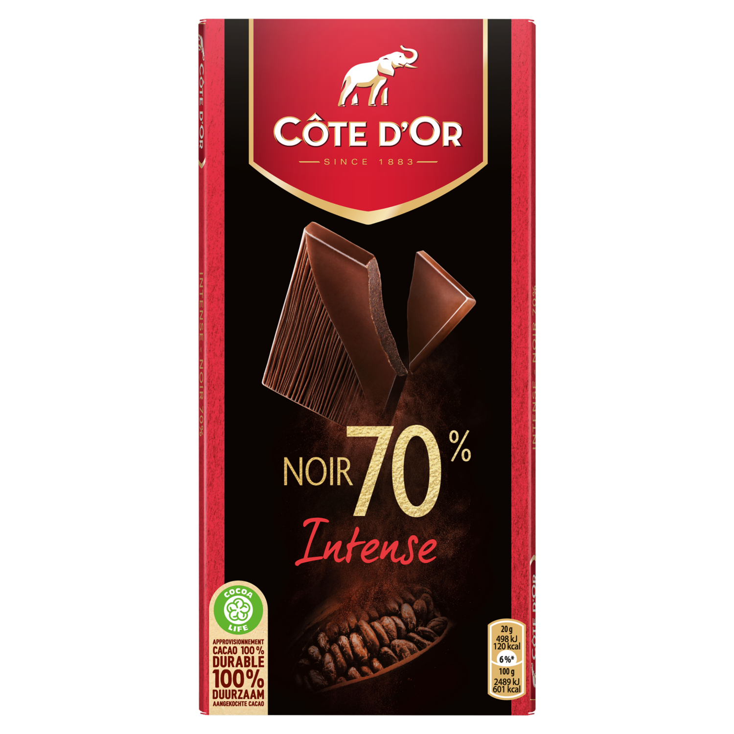 C Te D Or Chocoladereep Noir Intense