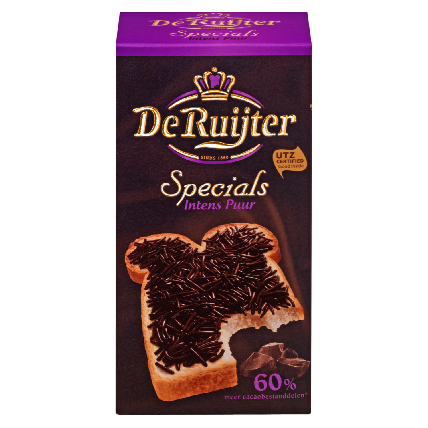 De Ruijter Hagelslag Specials Intens Puur DekaMarkt