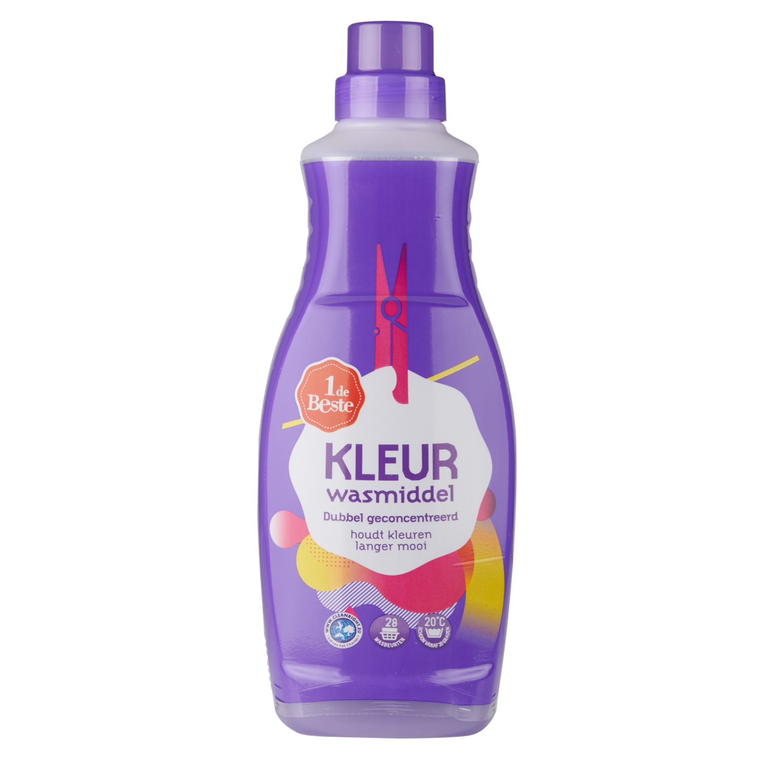 1 De Beste Vloeibaar Wasmiddel Dubbel Geconcentreerd Kleur