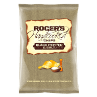 Rogers Handcooked chips salt-black pepper