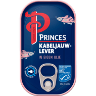 Princes Kabeljauwlever in eigen olie