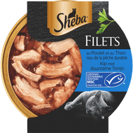 Sheba Kattenvoer filets kip tonijn