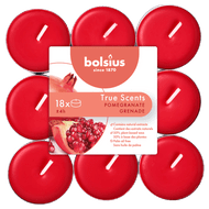 Bolsius True Scents geurtheelichten Pomegranate rood