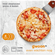 G'woon Mini pizza 4 cheeses