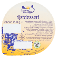 Zuivelmeester Rijstdessert