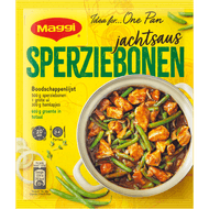 Maggi Hollands pannetje sperziebonen jachtsaus