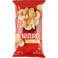 1 de Beste Ribbelchips naturel