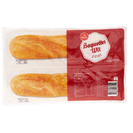 1 de Beste Baguettes wit 2 stuks