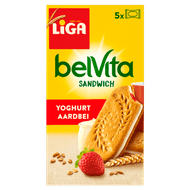Liga Belvita yoghurt-aardbei