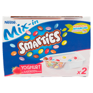 Nestlé Smarties yoghurt aardbei 2 stuks