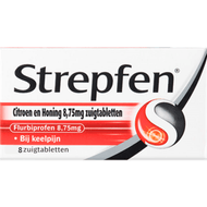 Strepfen Zuigtabletten citroen en honing