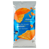 G'woon Ribbelchips paprika