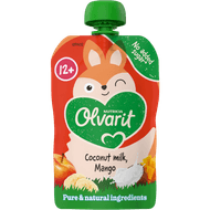 Olvarit Knijpfruit 12+ Maanden Kokosmelk Mango