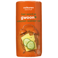 G'woon Beschuit volkoren 13 stuks