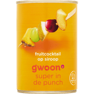 G'woon Fruitcocktail op lichte siroop