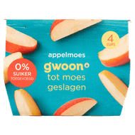 G'woon Appelmoes 0% suikers