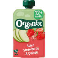 Organix Just apple, strawberry & quinoa