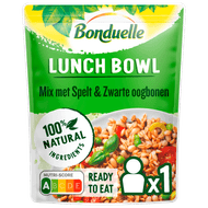 Bonduelle Lunch bowl spelt erwtjes oogbonen