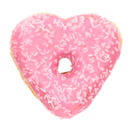 Donut hartvormig