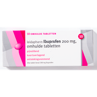 Leidapharm Leida ibuprofen 200 mg 10 stuks