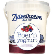 Zuivelhoeve Boern yoghurt bosvruchten