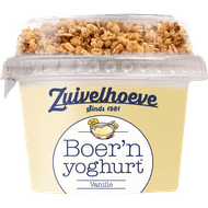 Zuivelhoeve Boern yoghurt muesli vanille