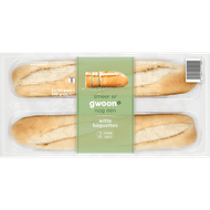 G'woon Baguettes wit 2 stuks