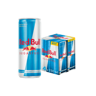 Red Bull Energy drink sugar free 4x25 cl