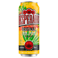 Desperados Tequila flavoured