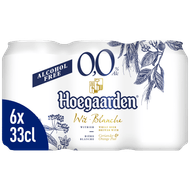 Hoegaarden Bier 0.0% 6x33 cl