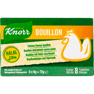Knorr Bouillonblokjes kip halal