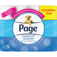 Page Toiletpapier 12 rollen compleet schoon