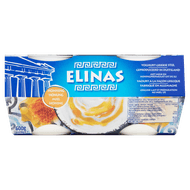 Elinas Yoghurt griekse stijl honing 4 st.