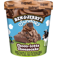 Ben & Jerry's Sundae choco-lotta cheesecake