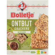 Bolletje Ontbijtcrackers meerzaden 4 x 3 stuks