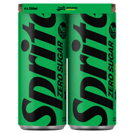 Sprite Refresh zero sugar 4x25cl