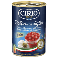 Cirio Tomatenblokjes knoflook