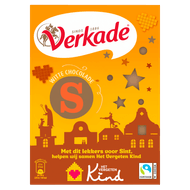 Verkade Chocoladeletter wit