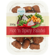 Maza Falafel hot en spicy