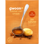 G'woon Jus naturel  5 stuks