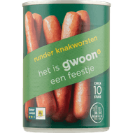 G'woon Knakworst rund