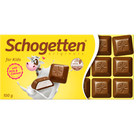 Schogetten Chocoladereep for kids