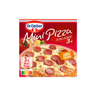 Dr. Oetker Mini pizza salame 3 stuks
