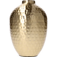 Goudkleurige vaas 14 x 21 cm