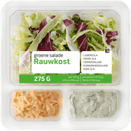 Groene salade rauwkost