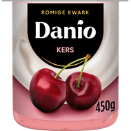 Danio Romige kwark kers Foto van Danio Romige kwark kers