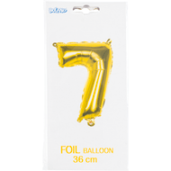 Folieballon goud 7