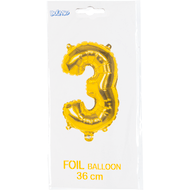 Non food Folieballon goud 3